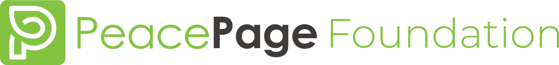 Peace Page Foundation Logo